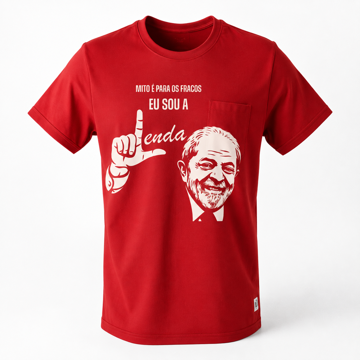 Camiseta EU SOU A LENDA blusa lula camisa PT presidente Lula
